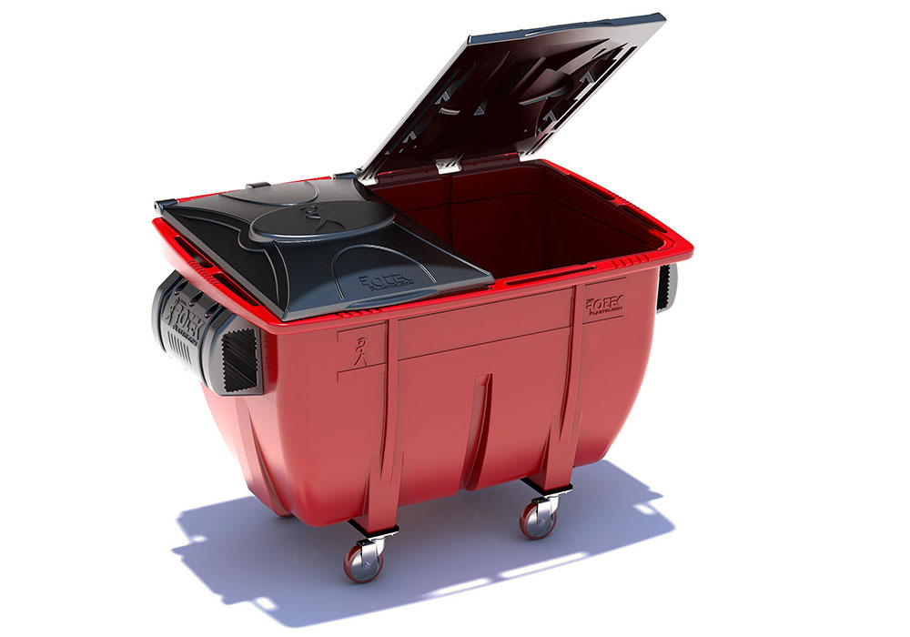 Design industriel - bac de récupération d'huile