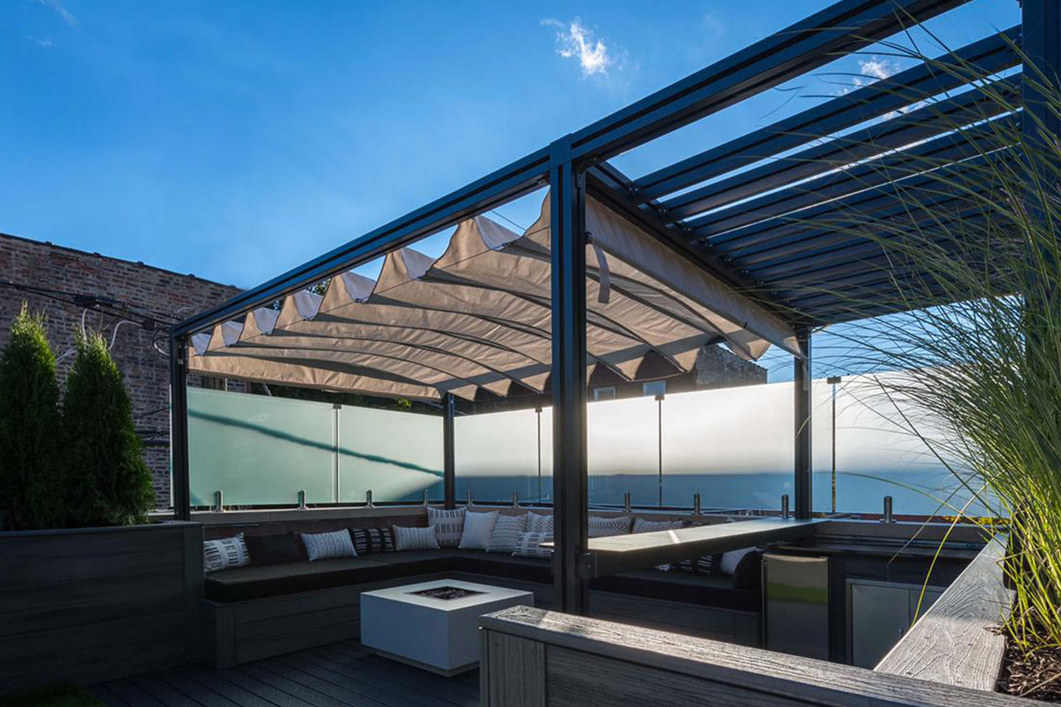 Design industriel - pergola