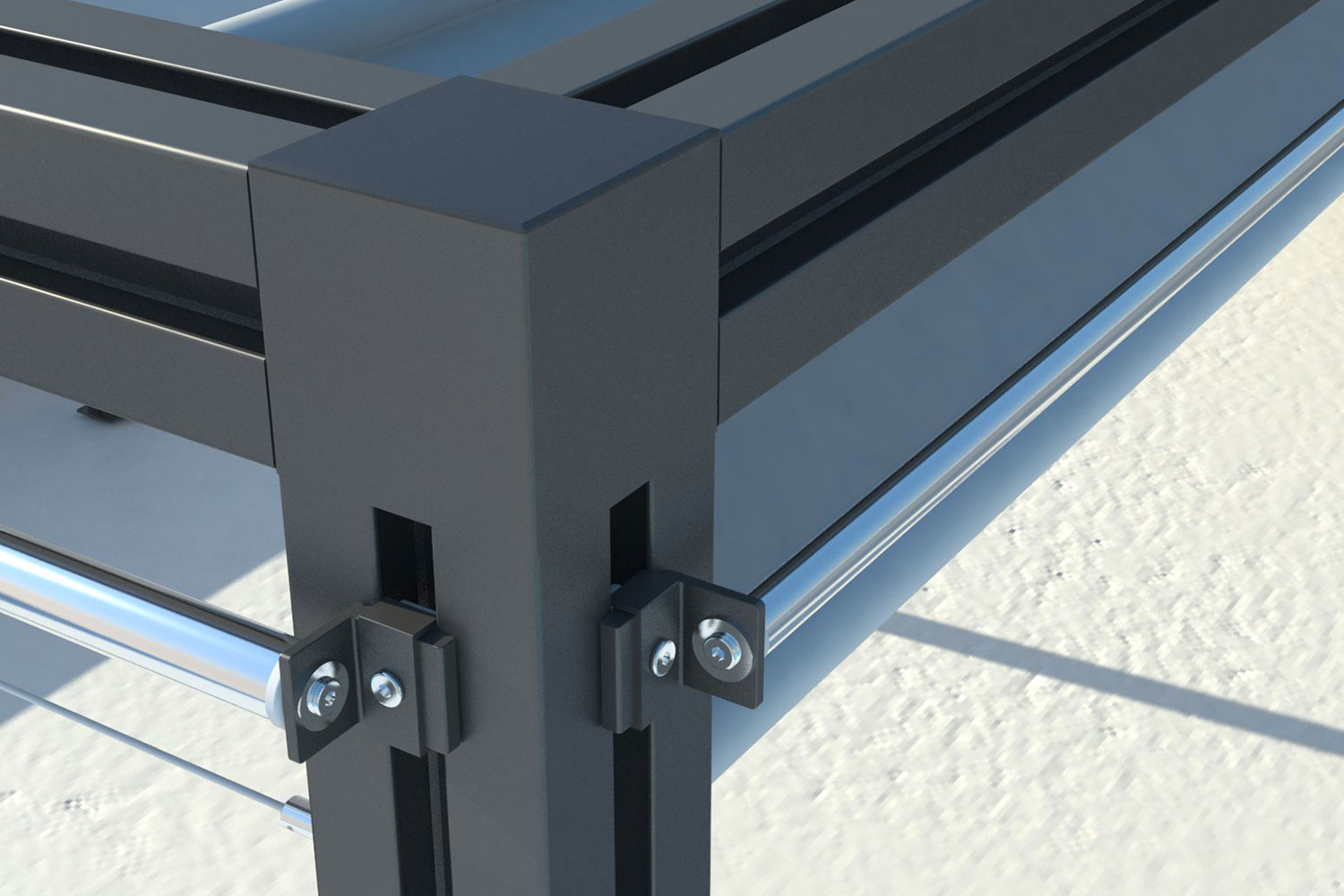 Design industriel - pergola