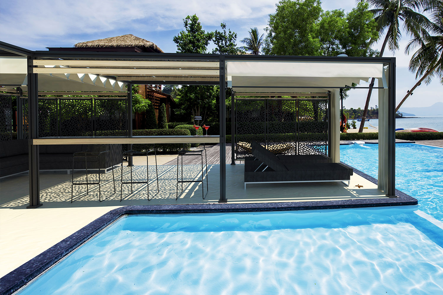 Design industriel - pergola