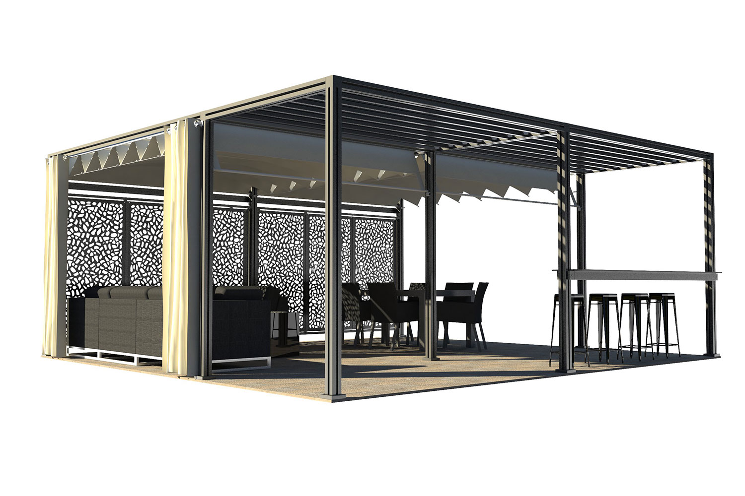 Design industriel - pergola