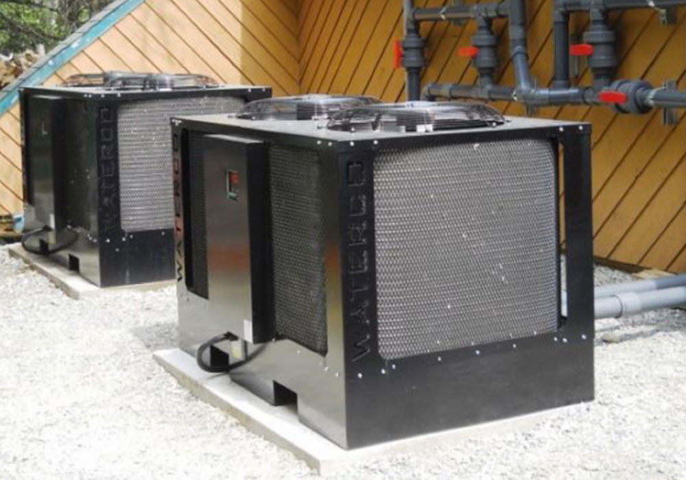 Design industriel - thermopompe commerciale