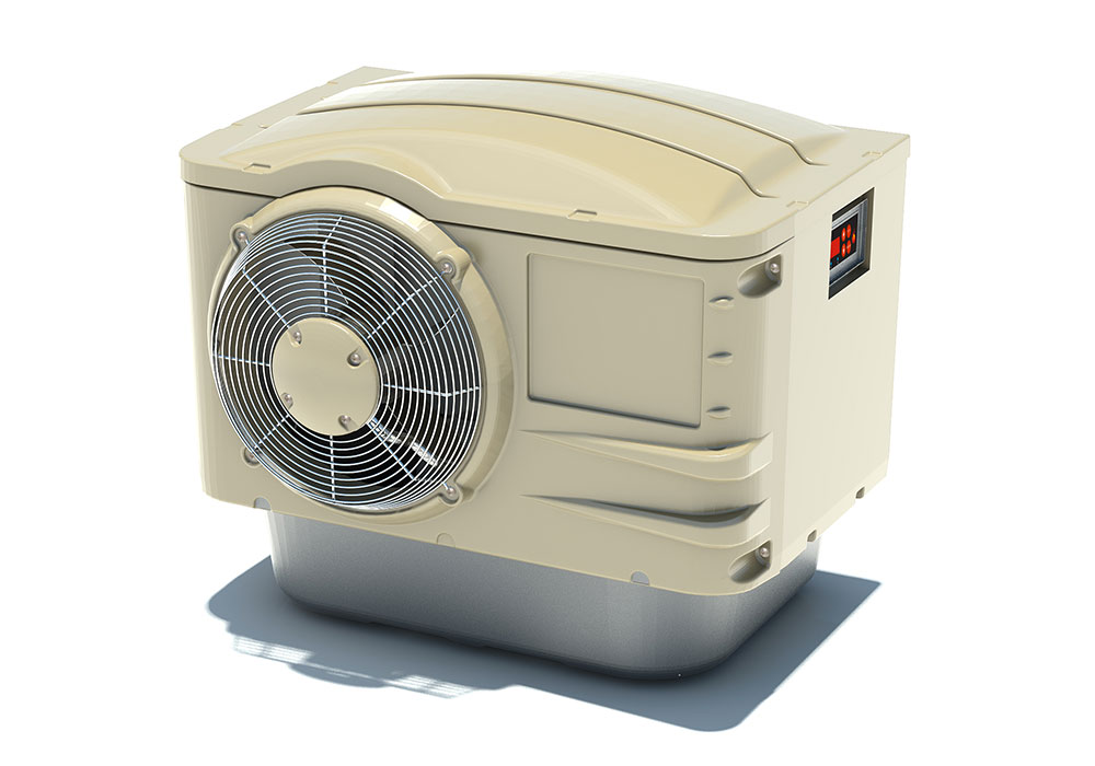 Design industriel - thermopompe de piscine